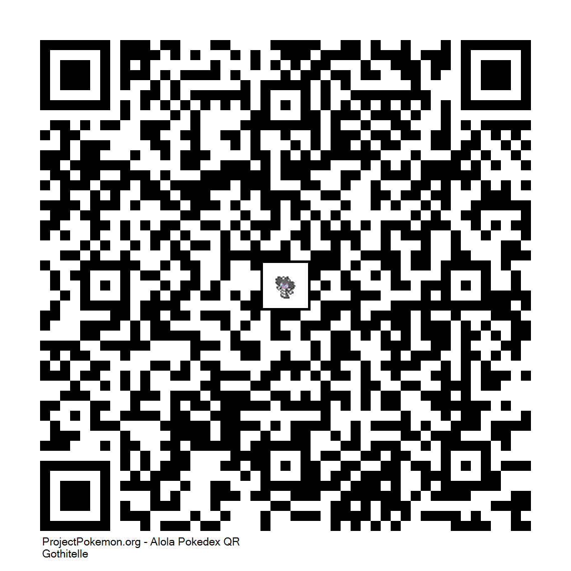 Cdigo QR de Gothitelle